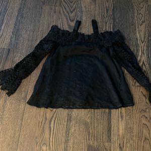 Black Summer Blouse